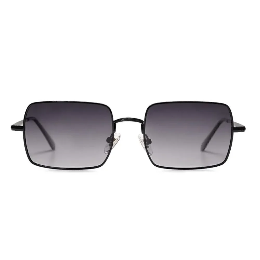 Trendy Thin Rectangle Frame Sunglasses